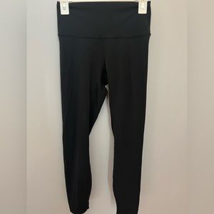 lululemon black wunder under high rise